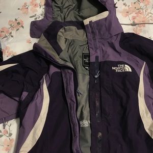 Purple North Face Jacket
